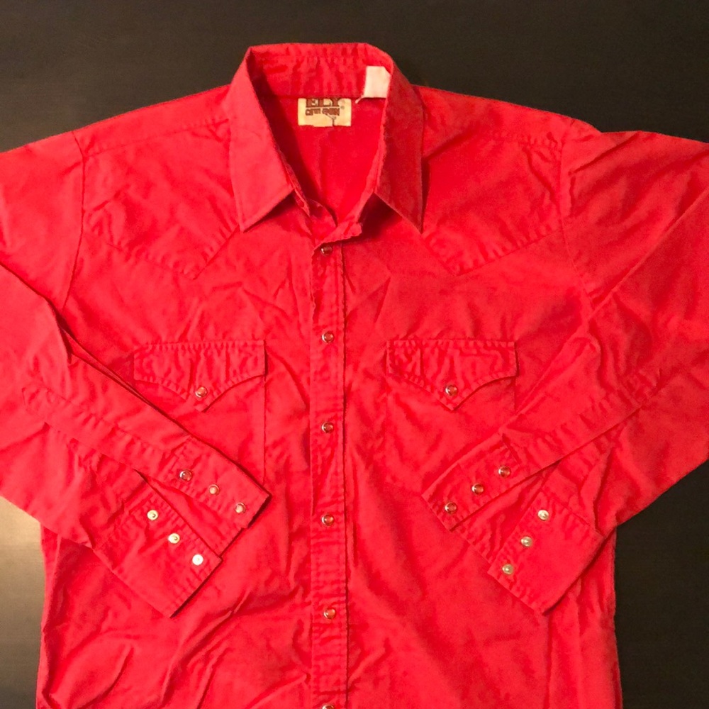 Vintage Western Shirt by Ely Cattleman- Size Medium